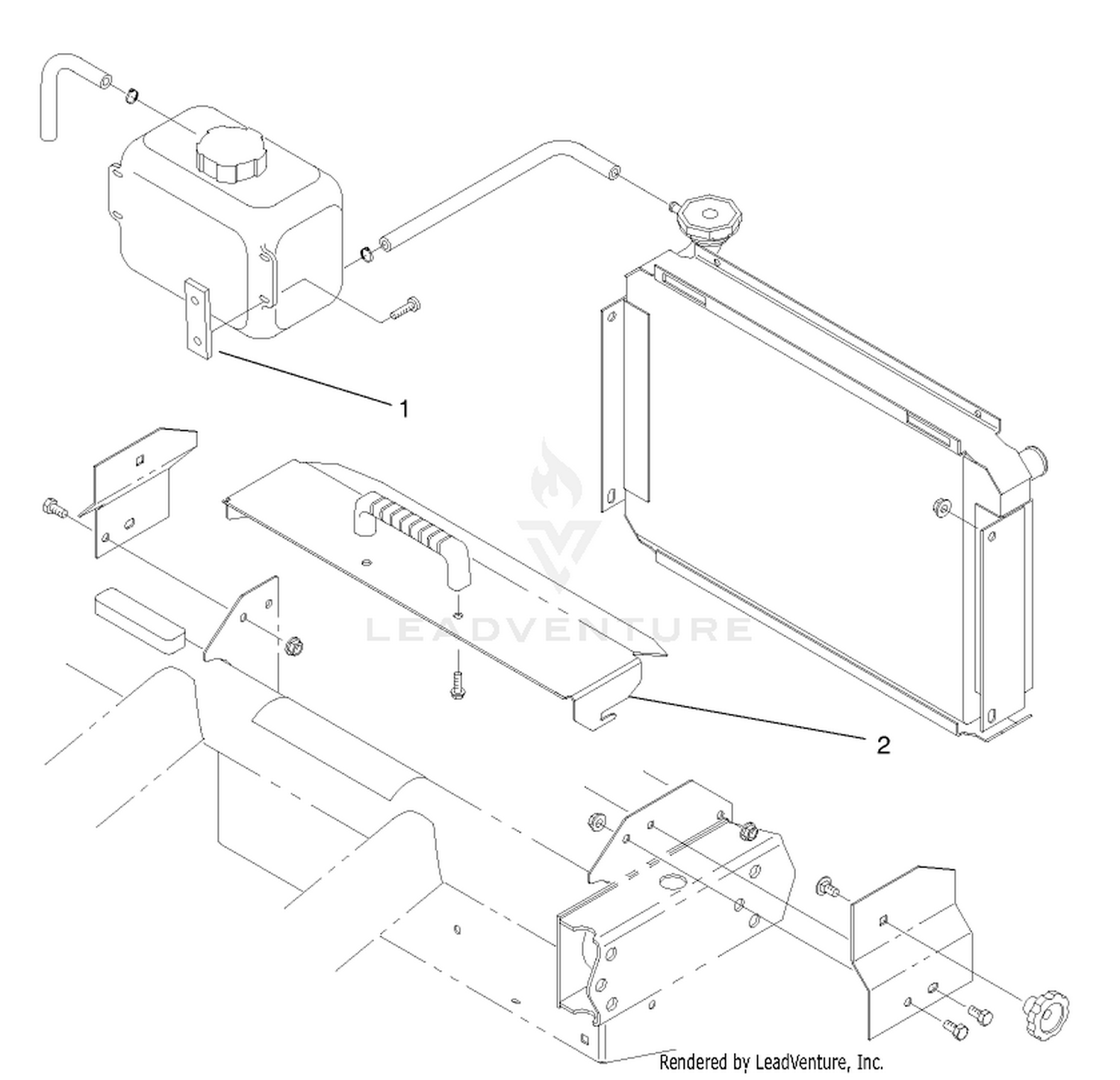 Radiator Modification Assembly