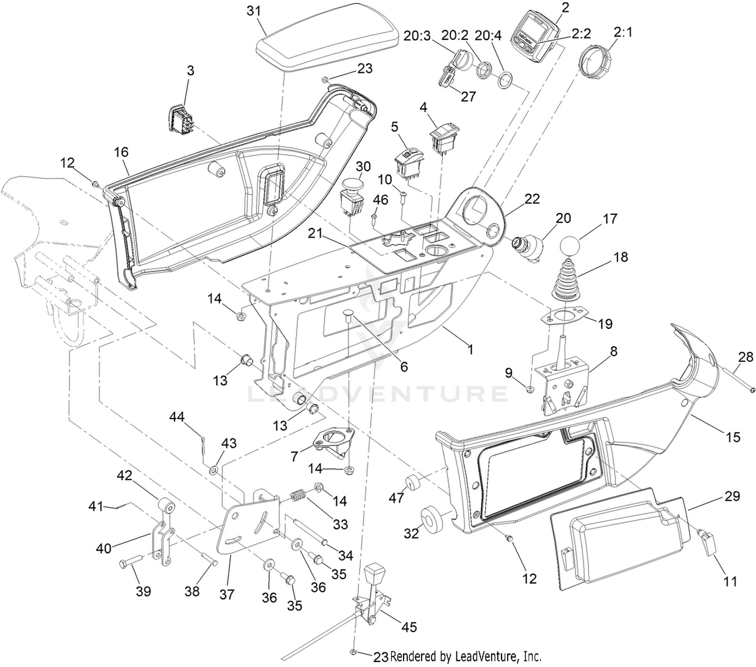 Control Console Assembly