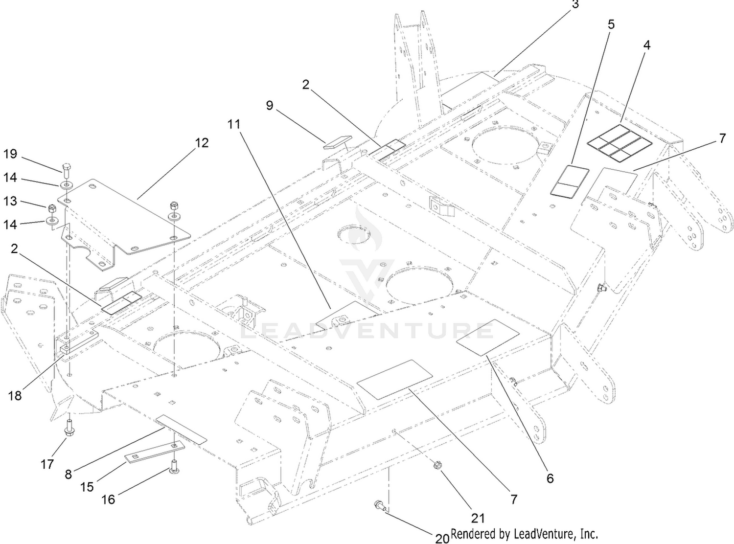 Deck Assembly No. 119-4751