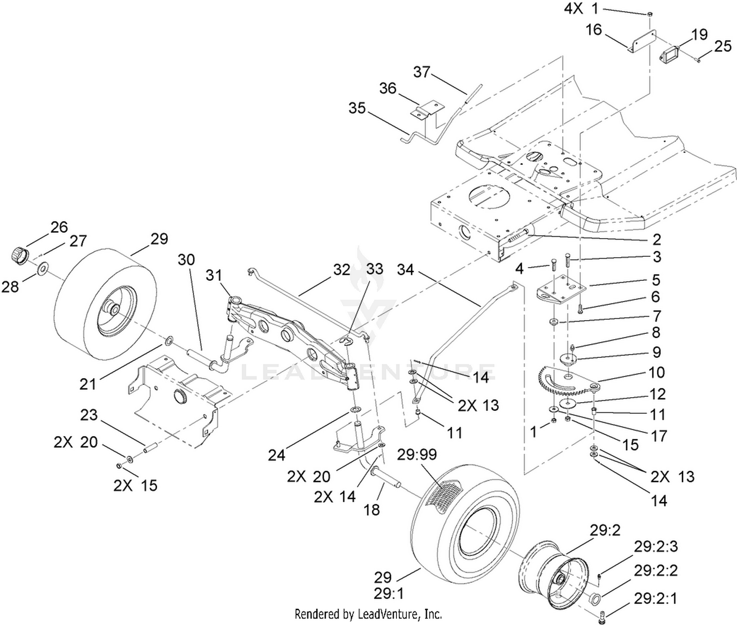 Steering Component Assembly