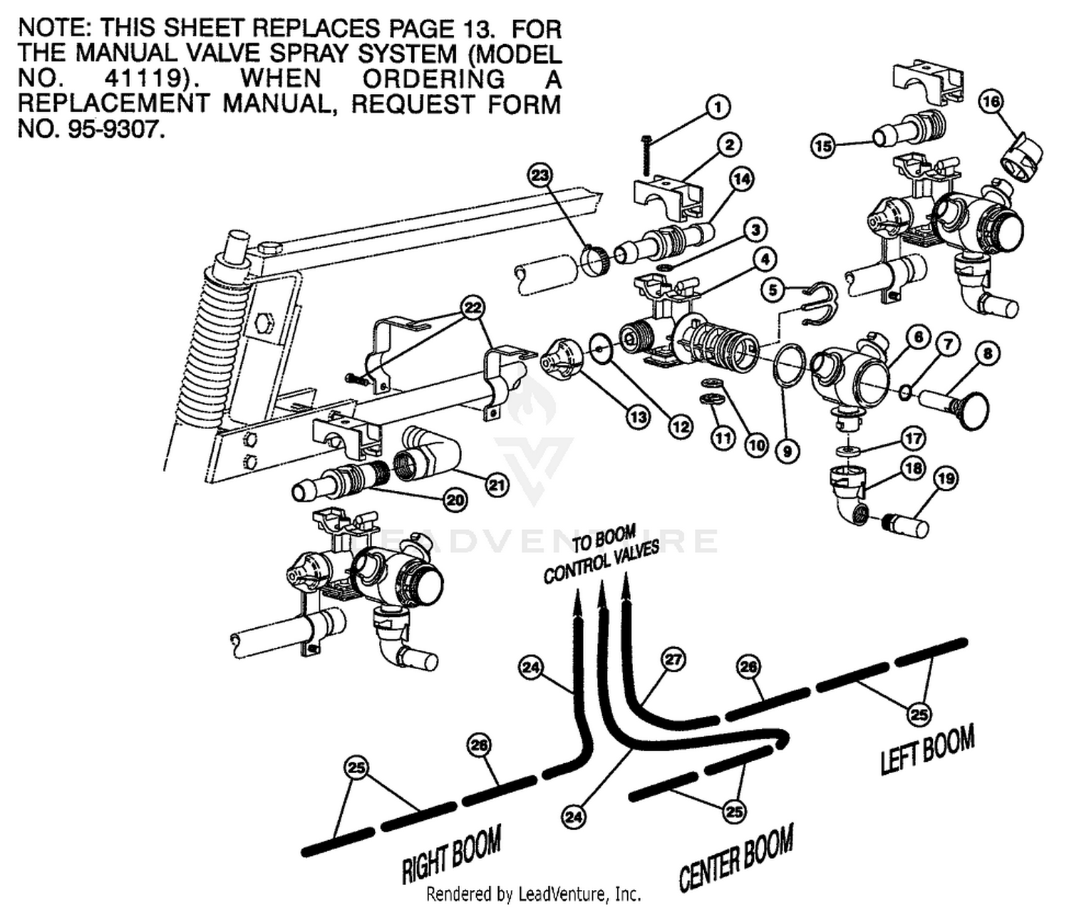 NOZZLE BODIES  BOOM HOSES
