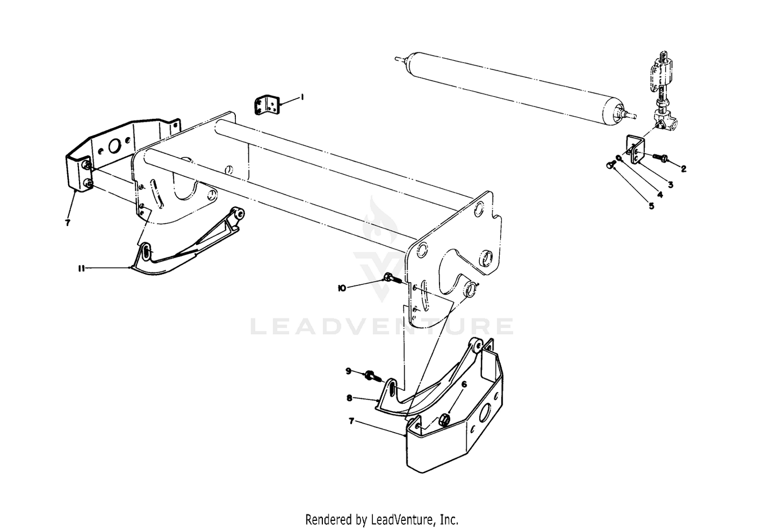 Side Skid Kit Model No. 03744 (optional)