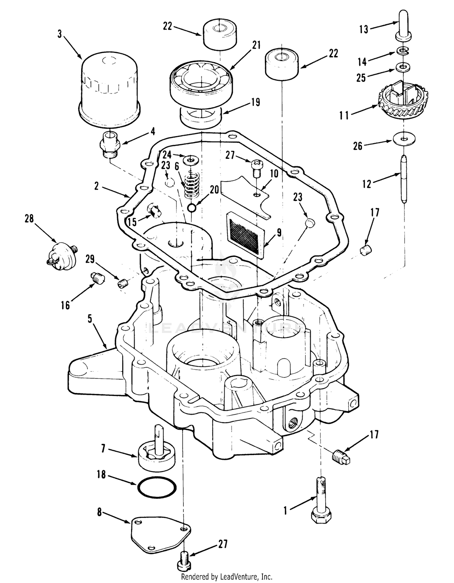Oil Base And Oil Pump-612-Z