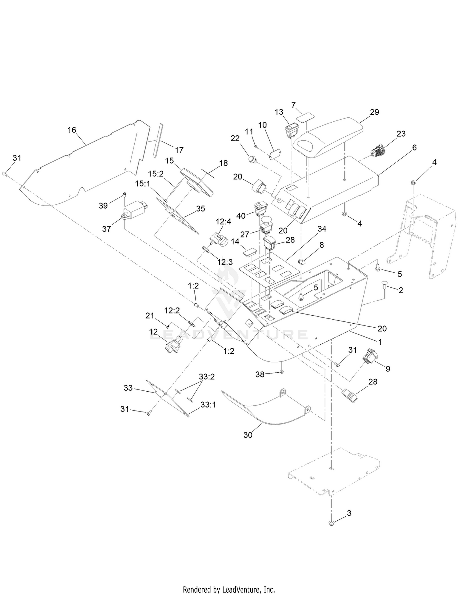 Control Console Assembly