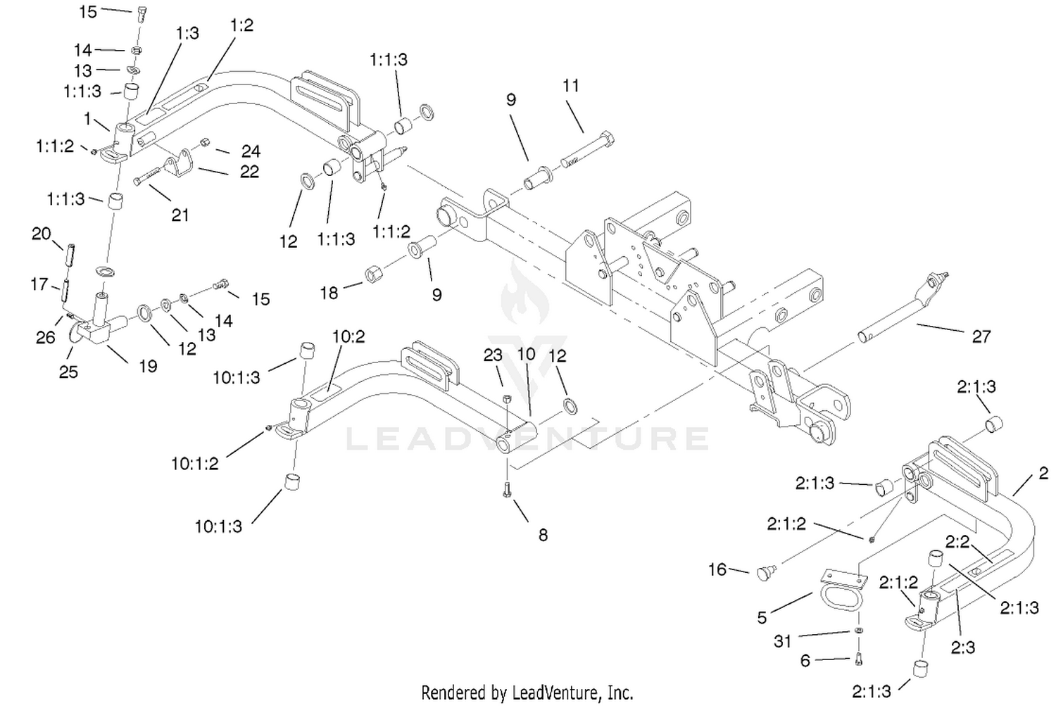 Front Lift Arm Assembly