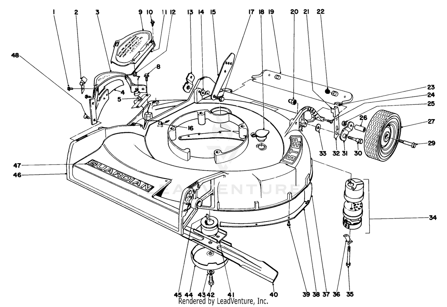 Housing Assembly Model No. 18257