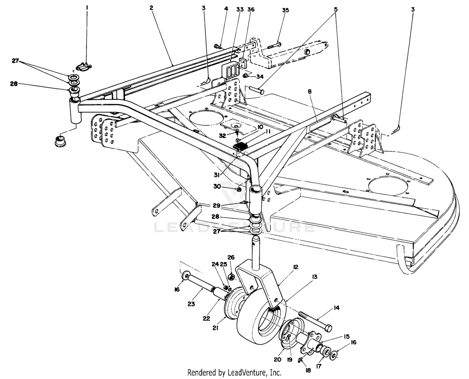 52" Cutting Unit Model No. 30568 (continued) 2