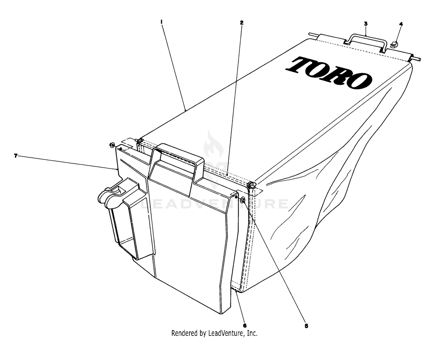 Grass Bag Assembly