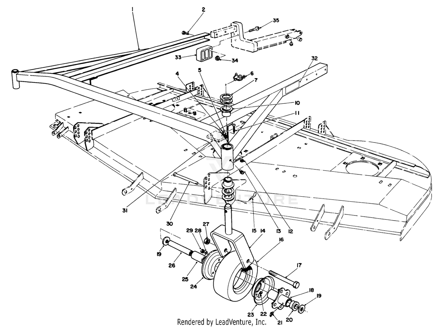 72" Cutting Unit Model No. 30575 (continued) 2