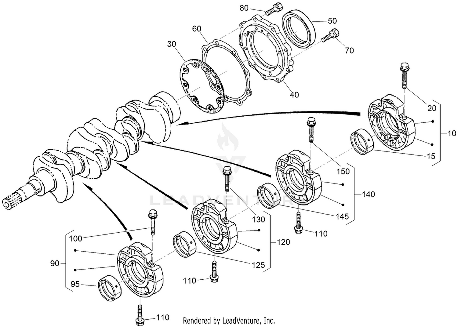 Main Bearing Case Assembly