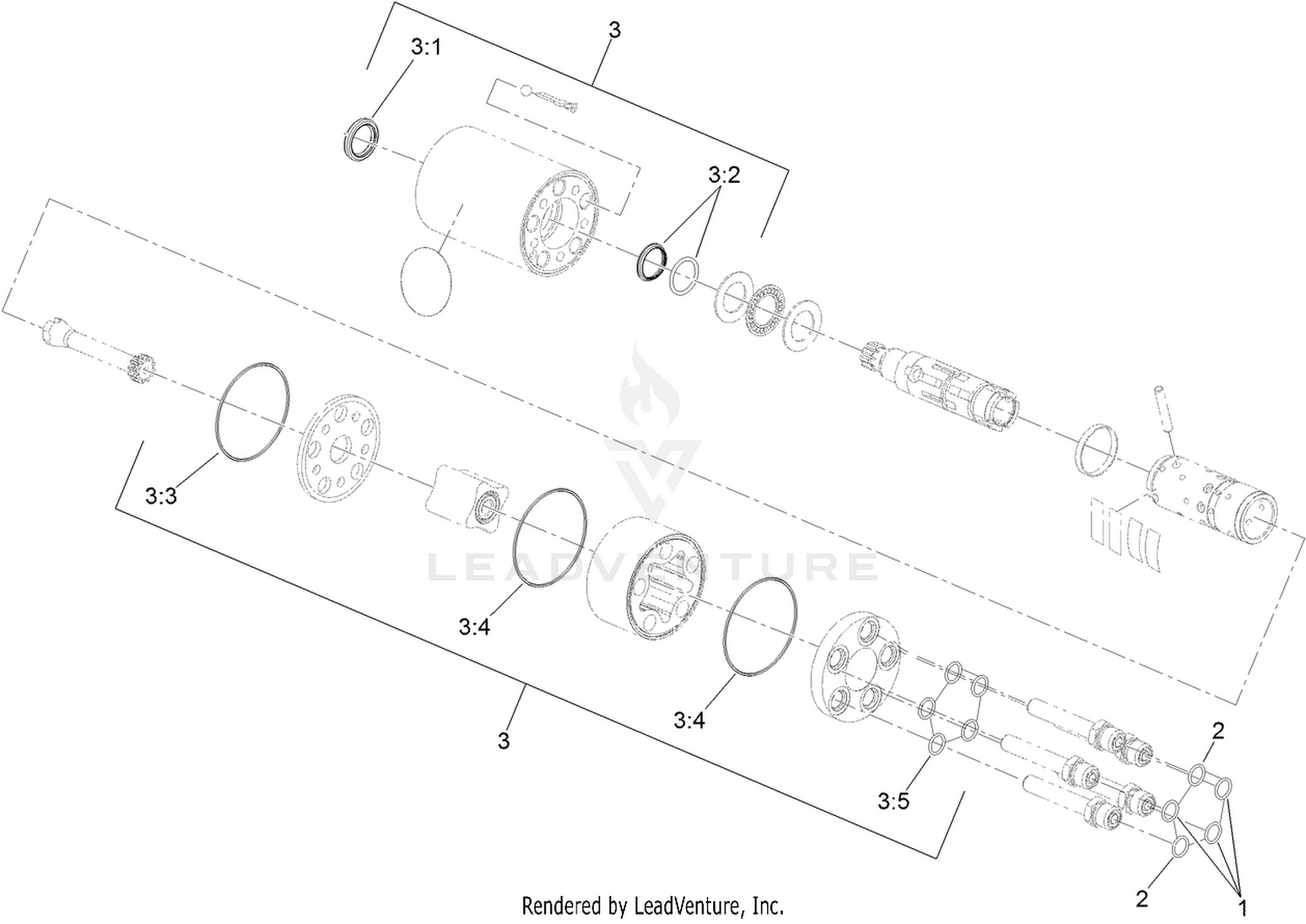 Steering Valve Assembly No. 138-6100