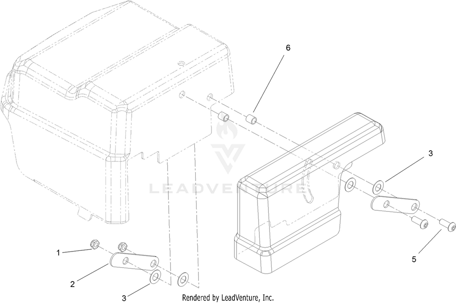 Charge Port Cover Kit Assembly No. 145-4587