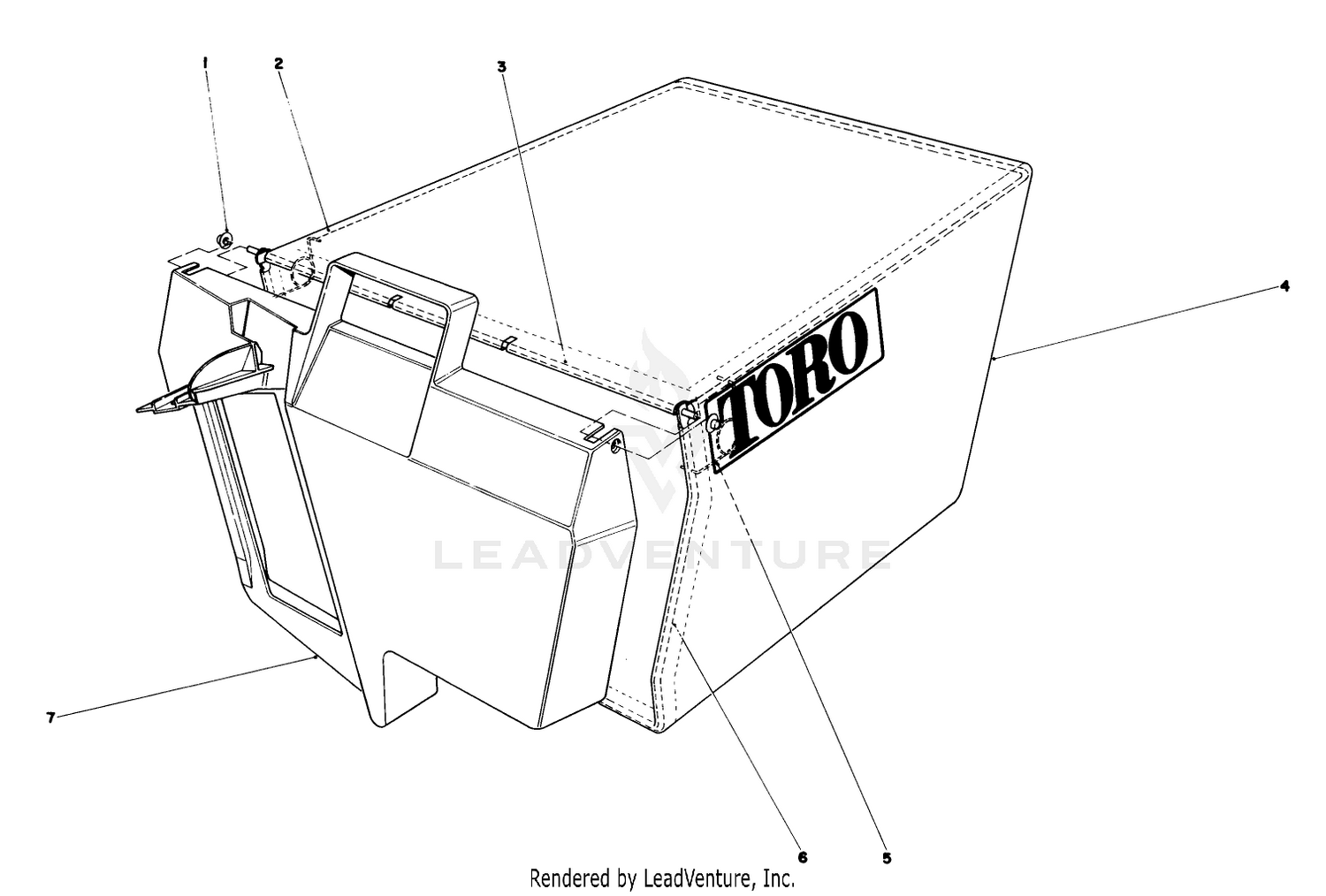 Grass Bag Assembly No. 11-0189