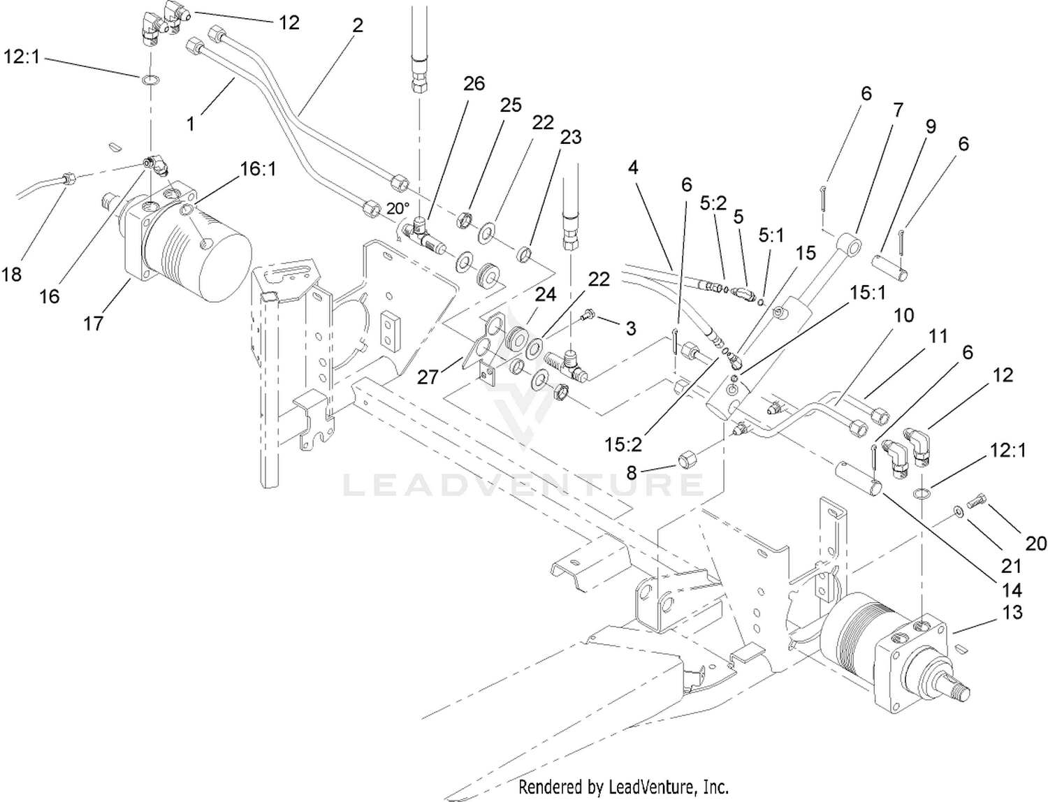Rear Wheel Drive Assembly