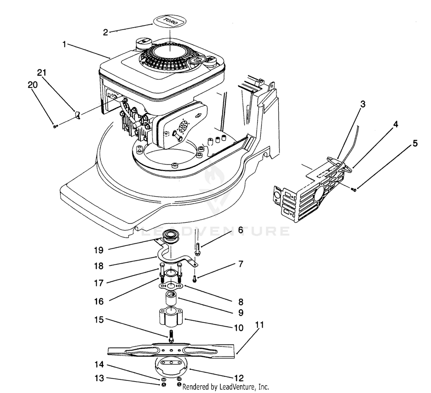 Engine Assembly (model No. 20906b)
