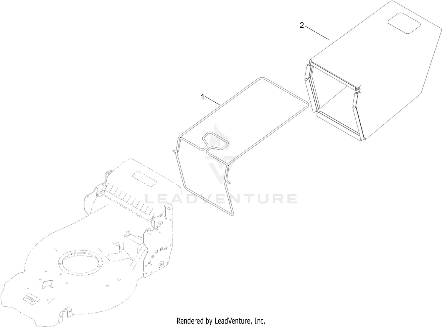 Grass Bag Assembly