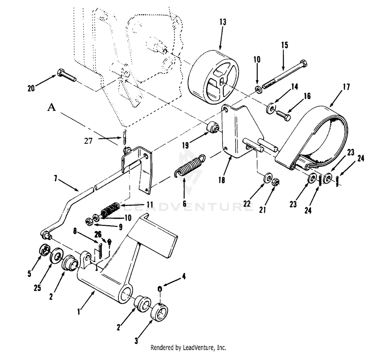 Clutch, Brake And Speed Control Linkage