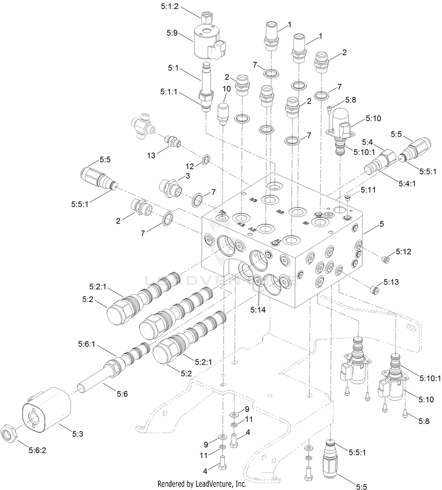 Cutter Control Manifold Assembly