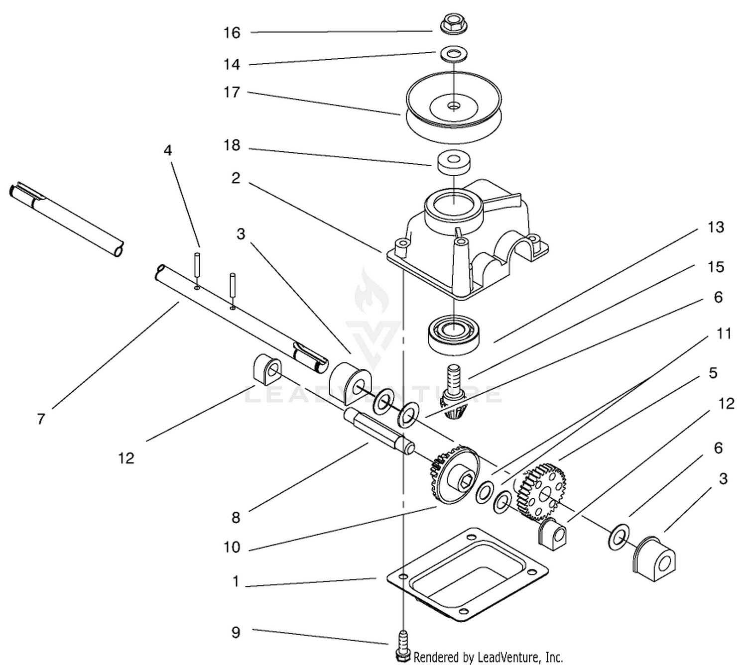 Gear Case Assembly