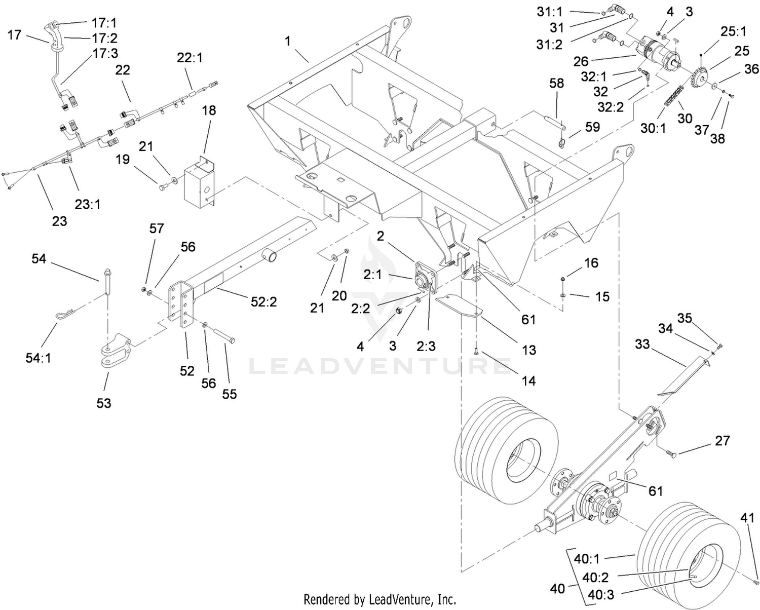 Cradle and Trailer Assembly