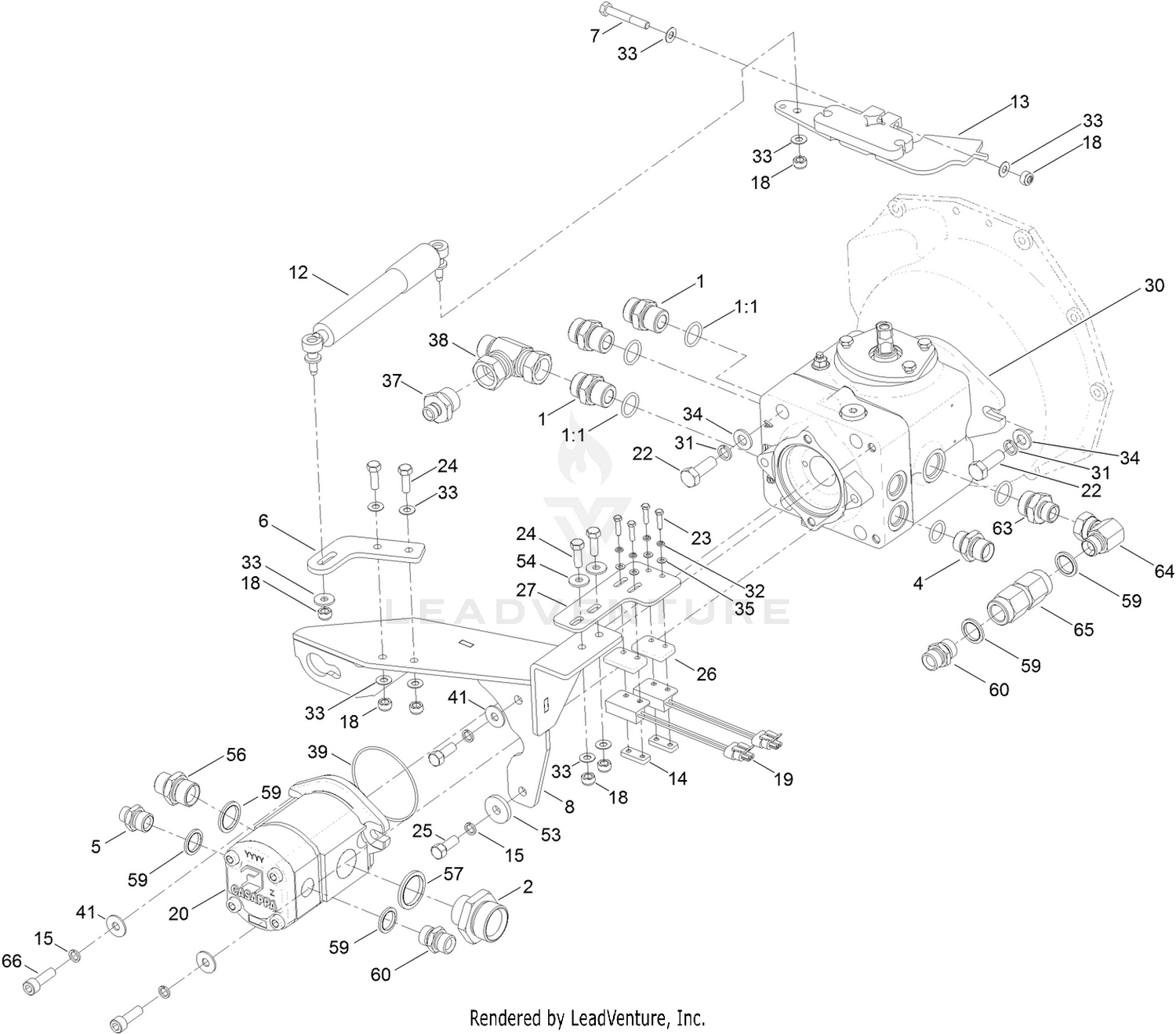 Hydraulic Pump Assembly