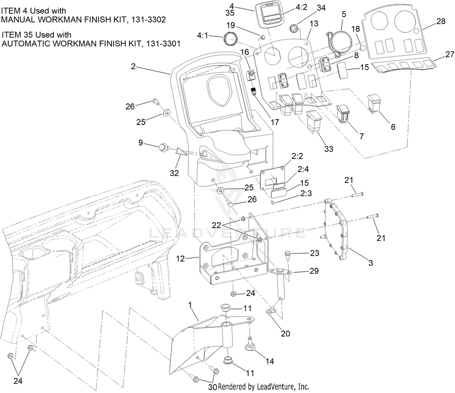 Control Console Assembly