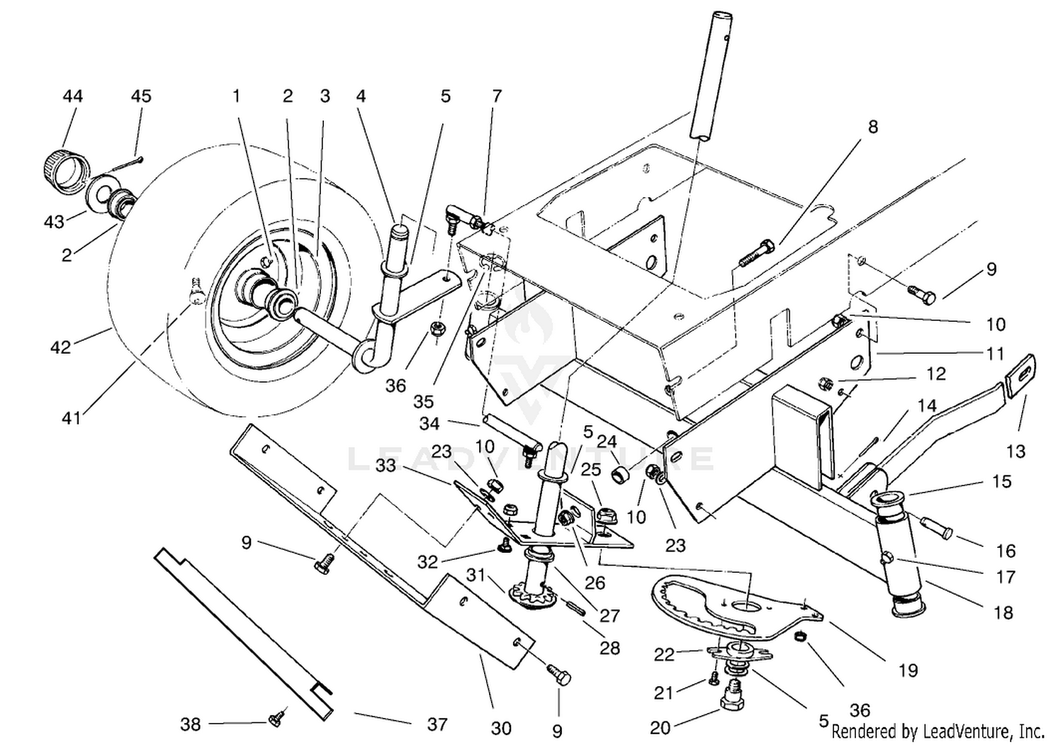 Front Axle Assembly