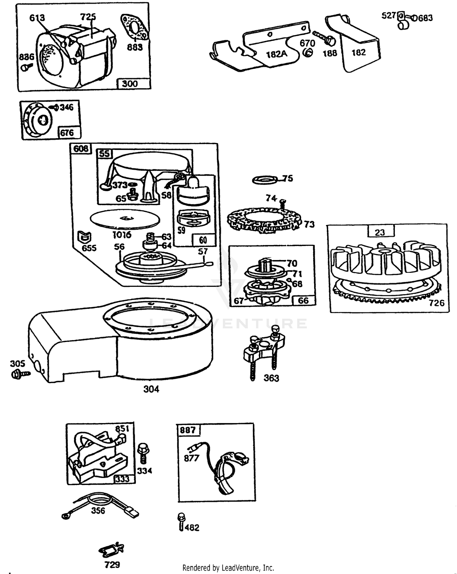 Engine Model 257707-0124-01