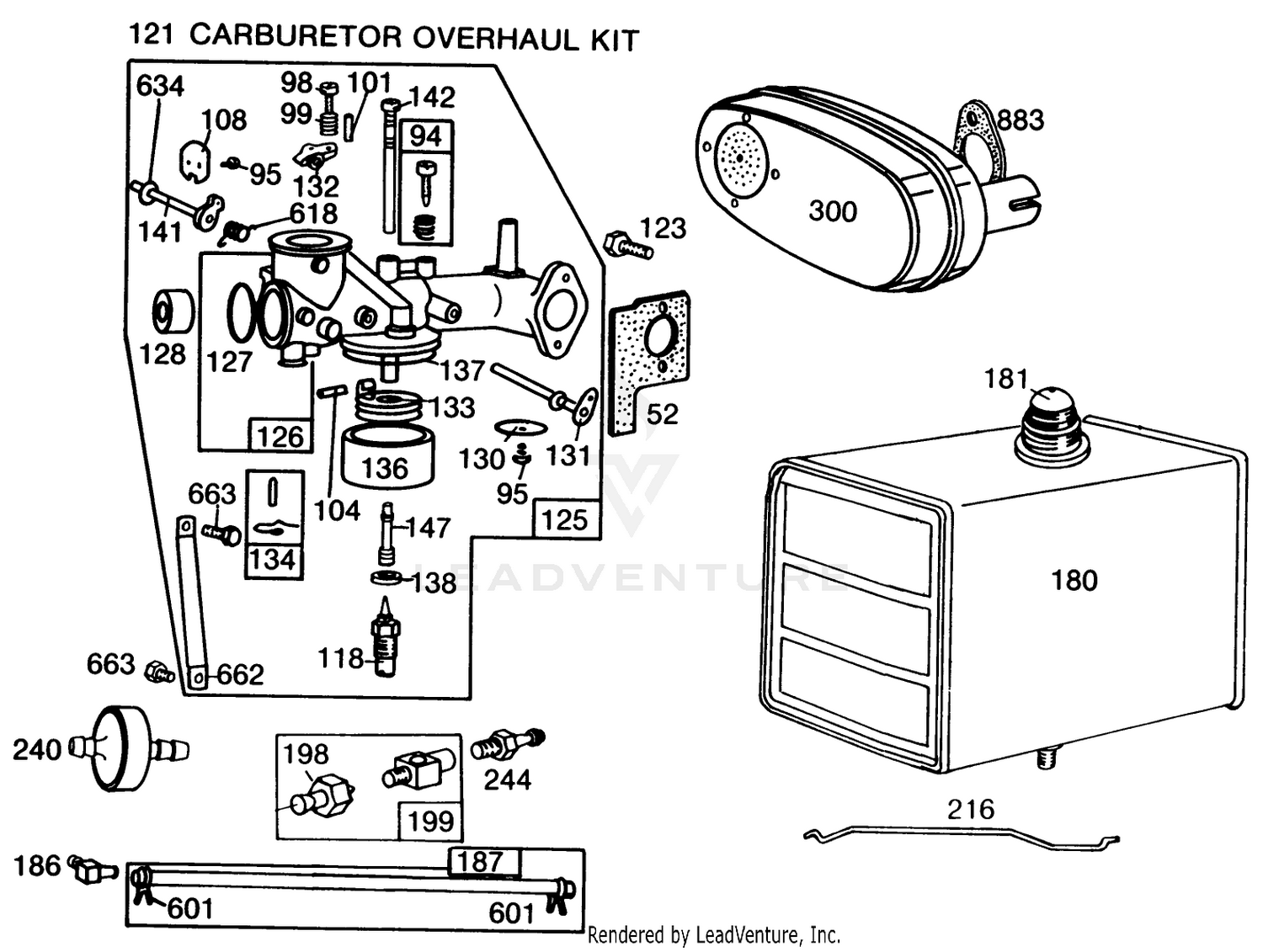 Briggs  Stratton Model No. 253706-0152-01 (continued) 2