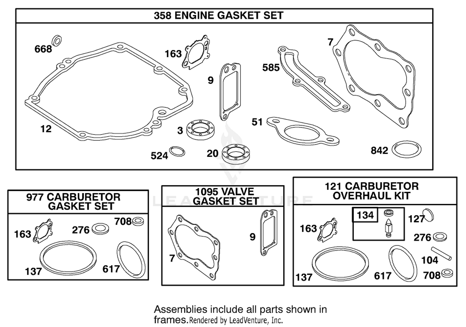 Engine Briggs  Stratton Model 12f802-1769-B1 9