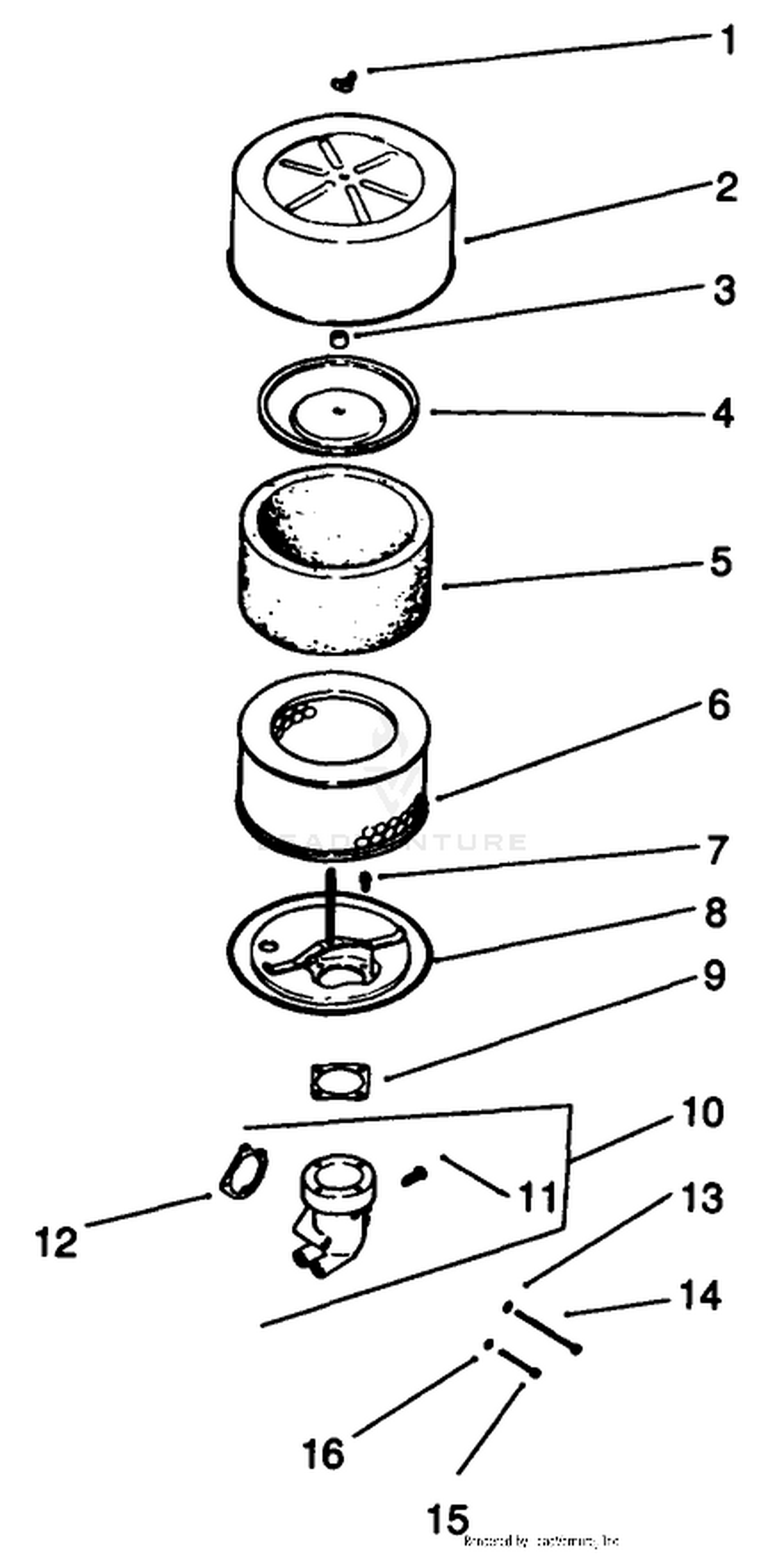 Assembly diagram