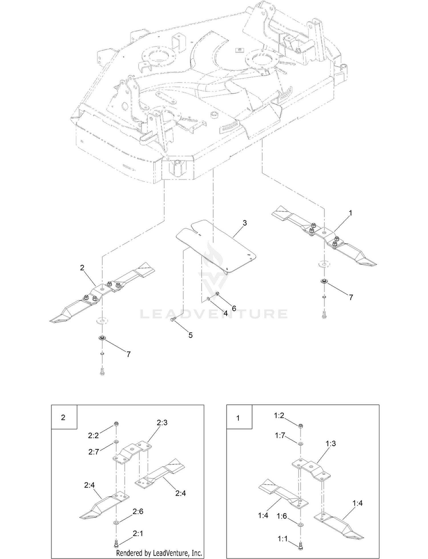 Mulching Kit Assembly No. 134-1718