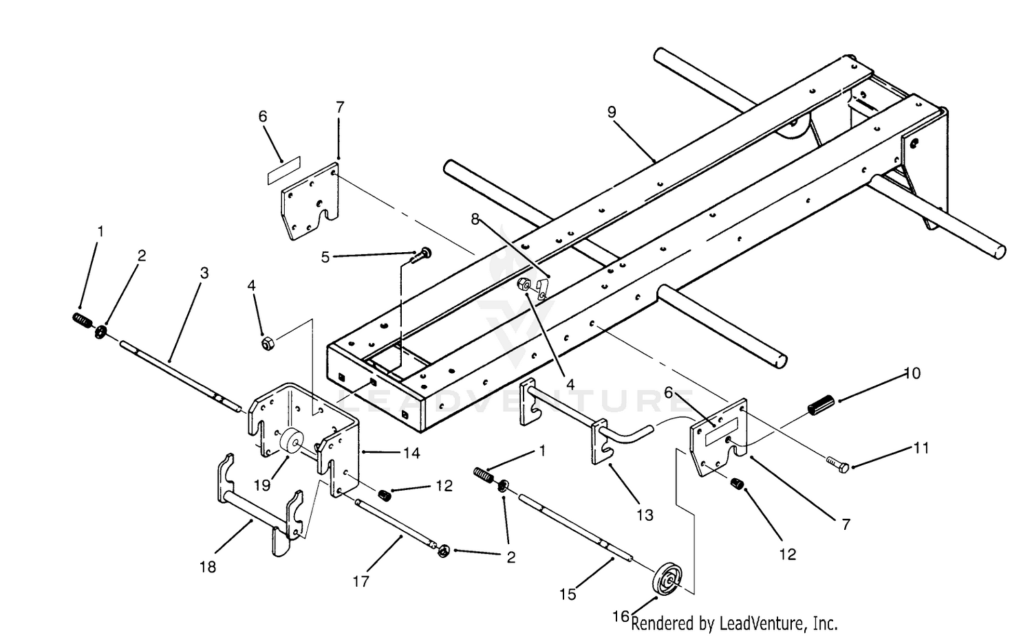 Frame And Hitch Assembly