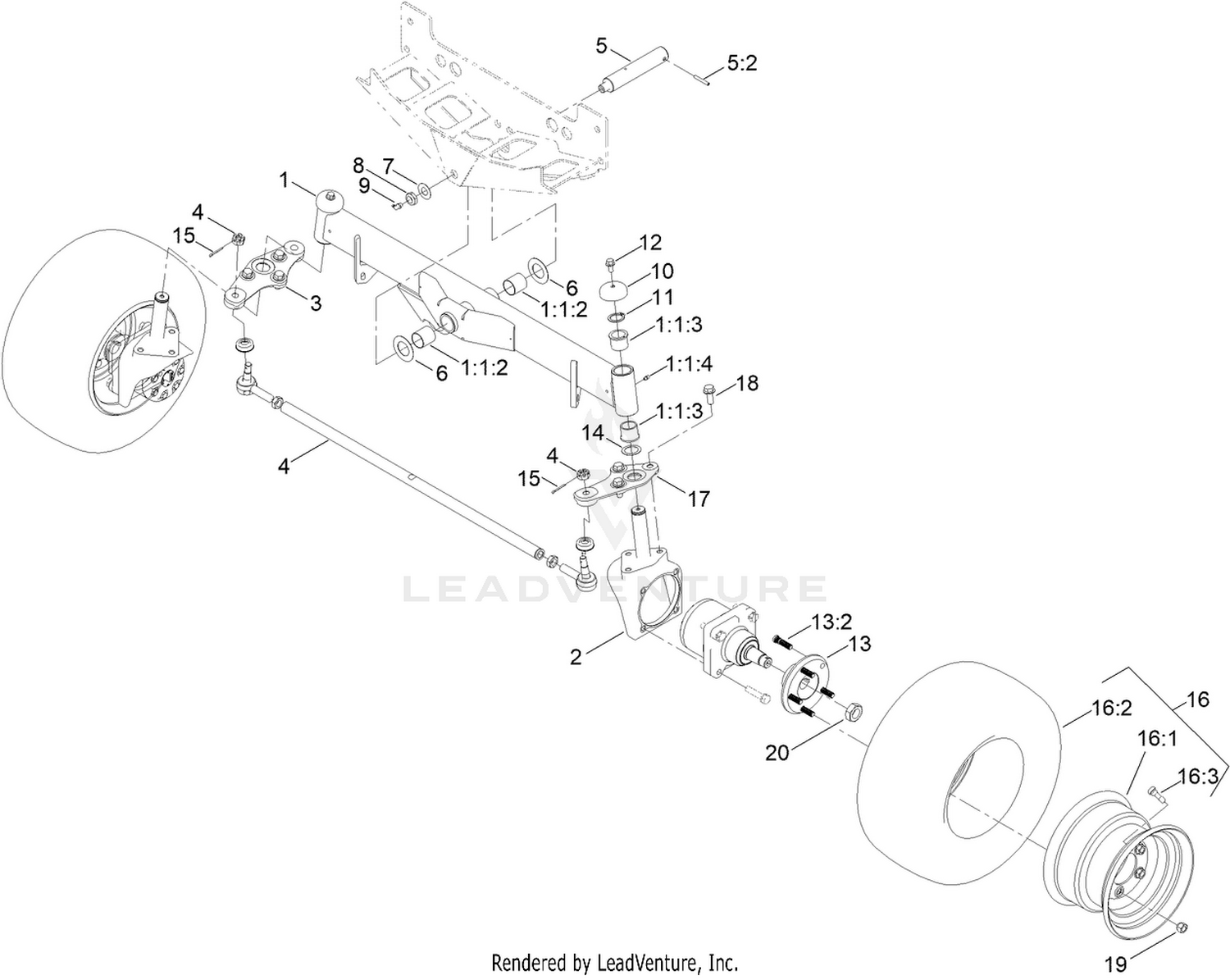 Rear Axle Assembly