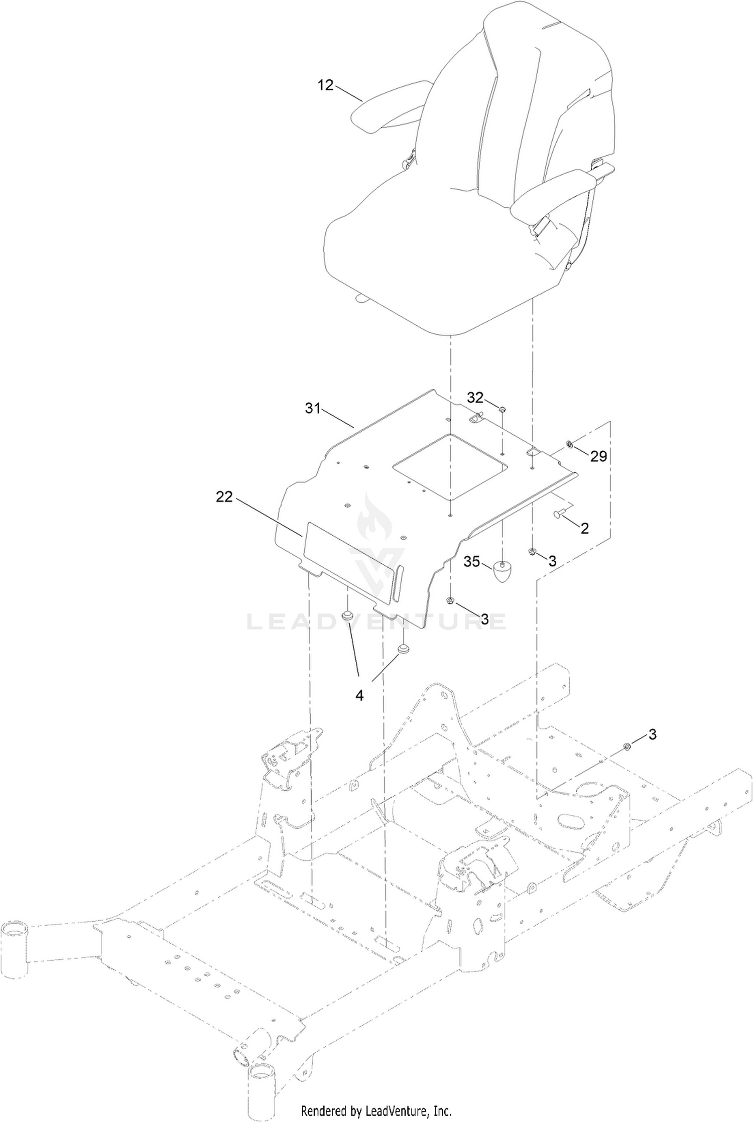 Seat Pan Assembly