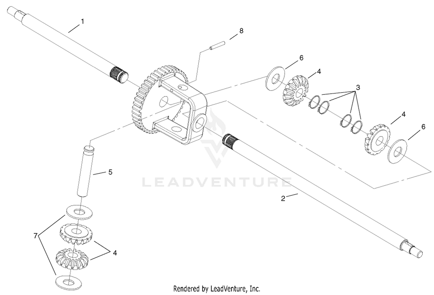 Differential Assembly No. 99-2038