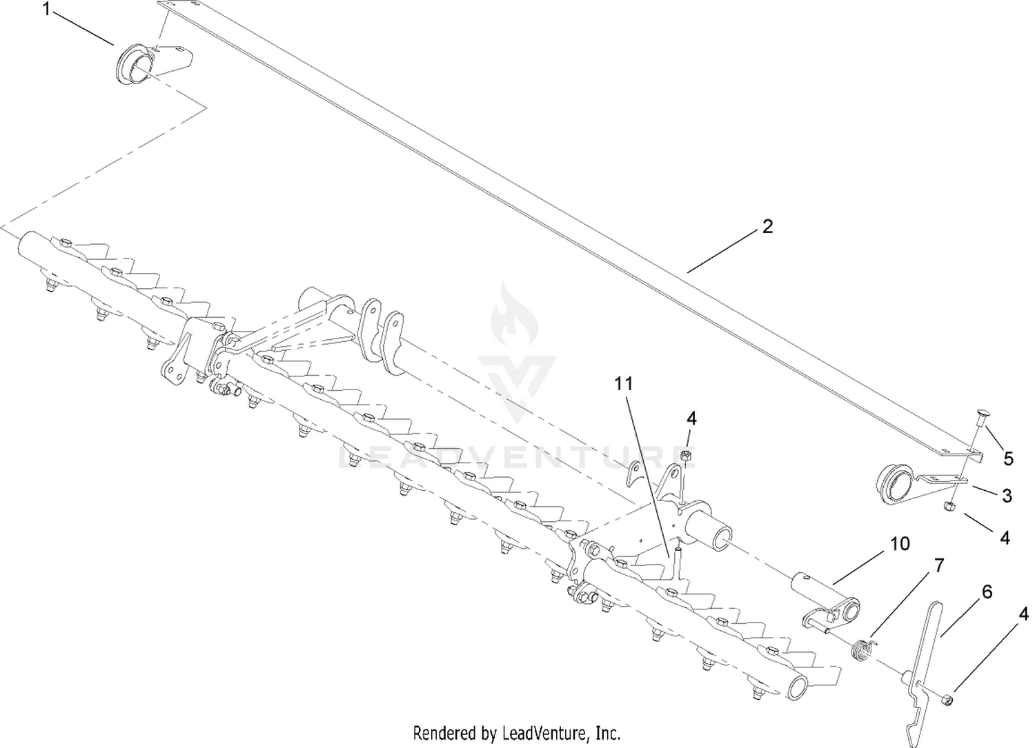 Leveling Blade Assembly