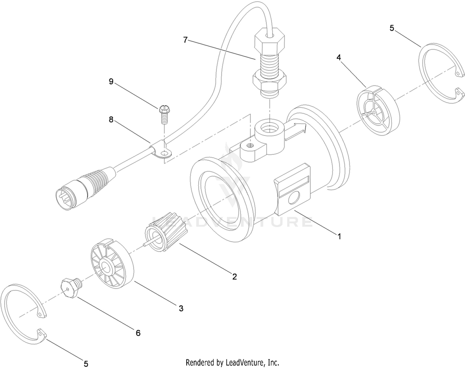 Flow Meter Assembly No. 106-1038