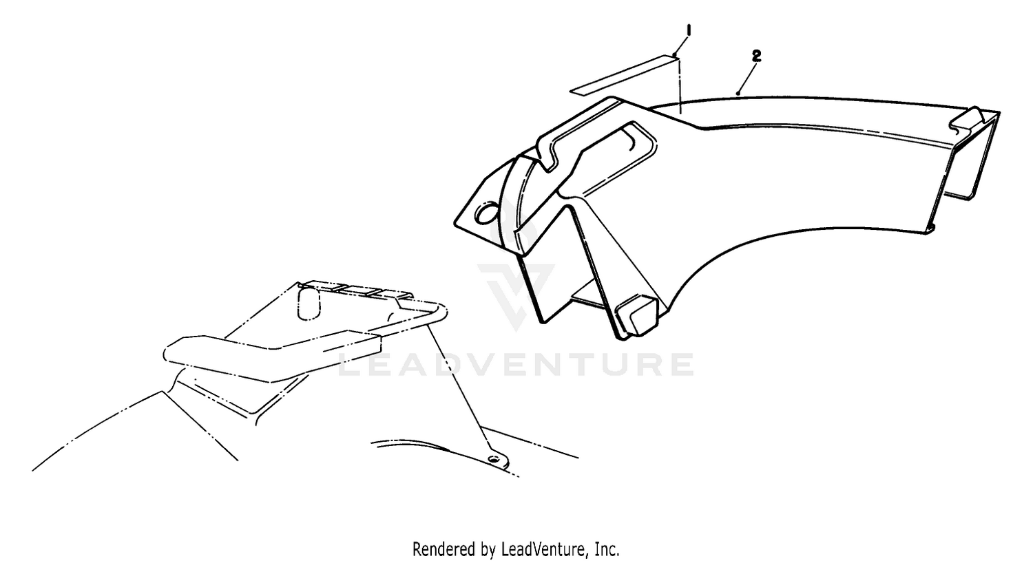 SIDE DISCHARGE CHUTE MODEL NO. 59168 (Optional)