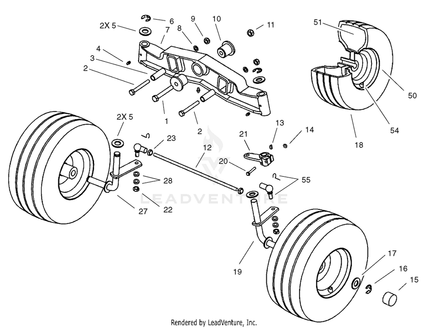 Front Axle Assembly