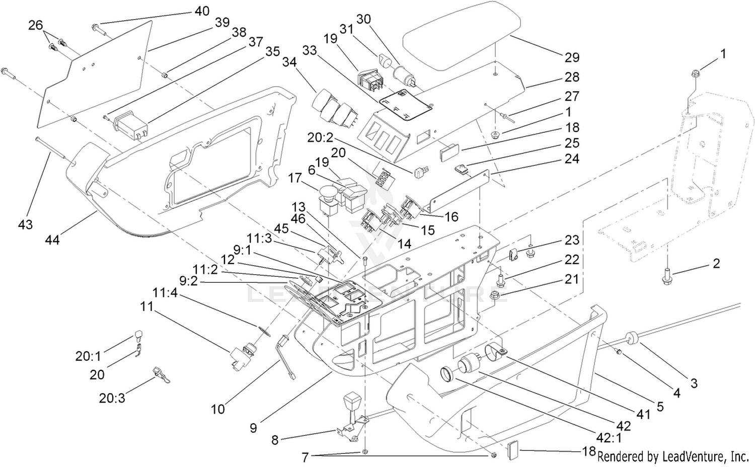 Control Console Assembly