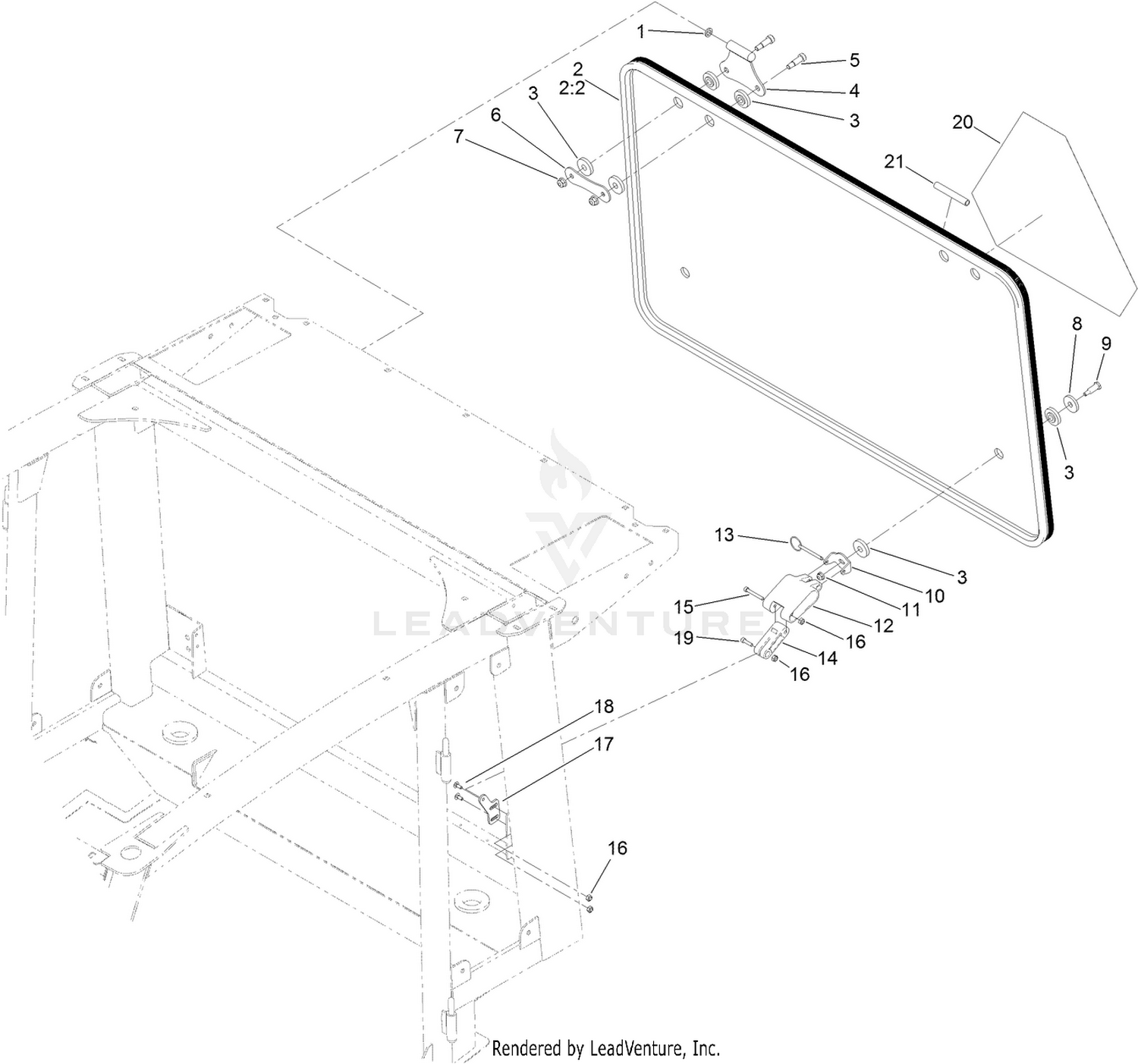 Rear Window Assembly