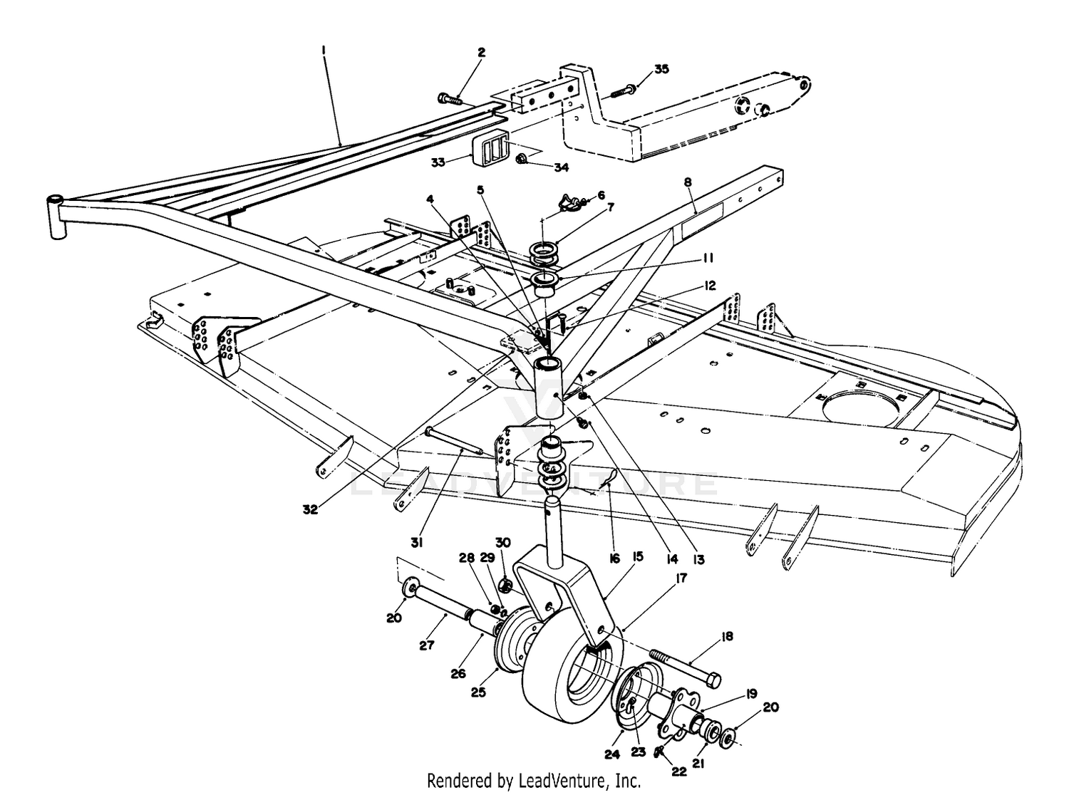 62" Cutting Unit Model No. 30564 (continued)