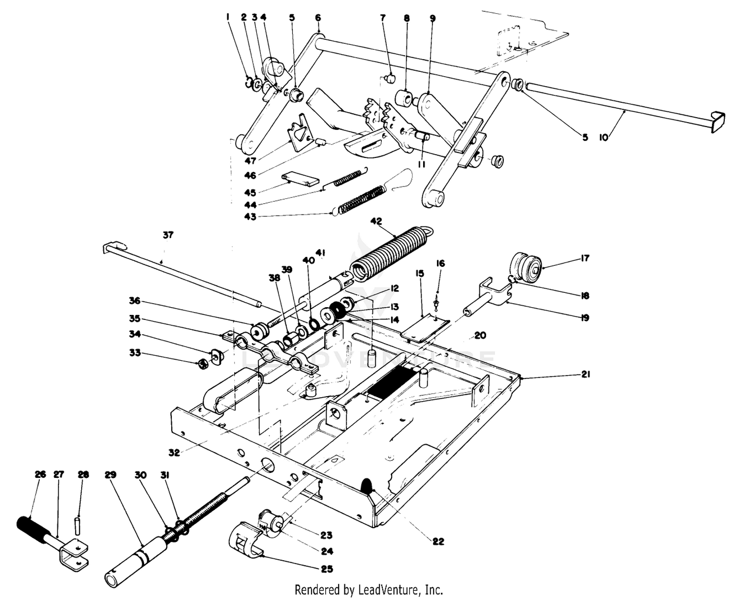Deluxe Seat Kit Model No. 30786 (continued)