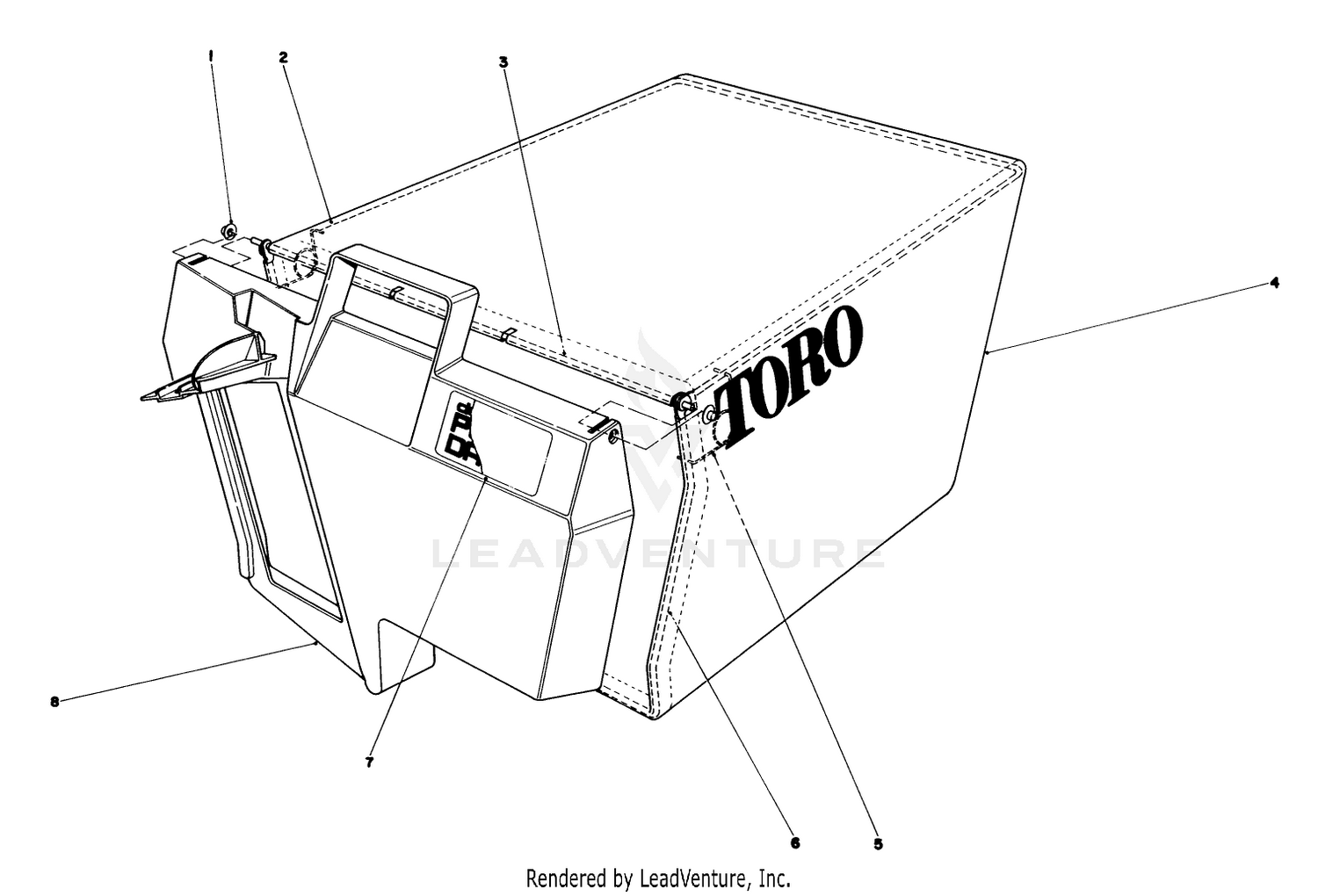 Grass Bag Assembly No. 11-0189
