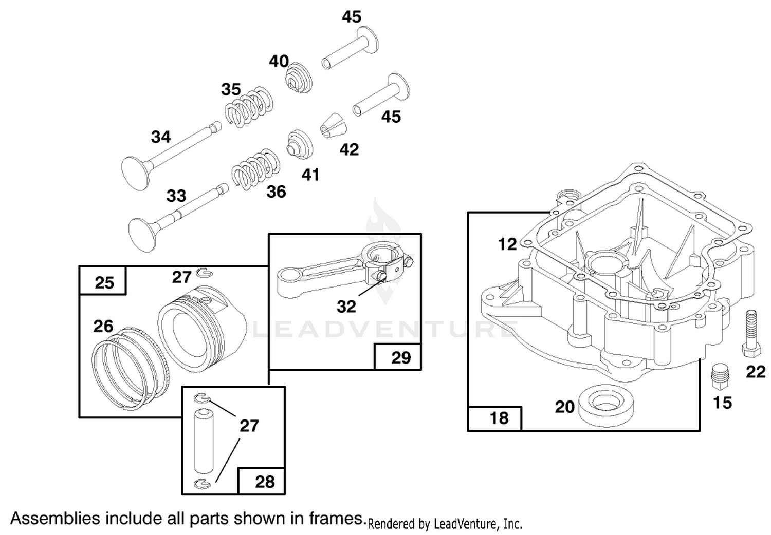 Engine Briggs  Stratton Model 28m707-0127-01 3