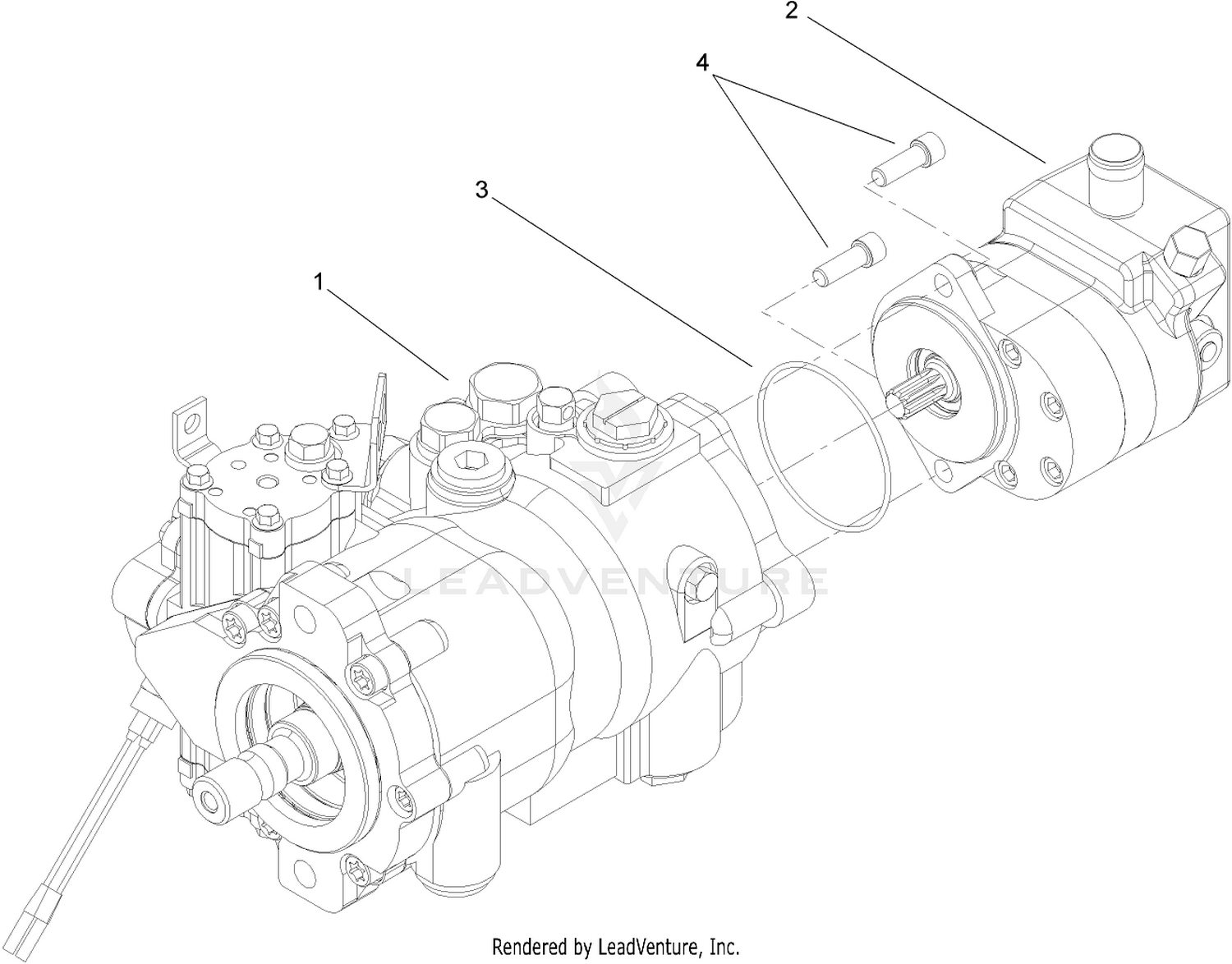 Tandem Pump Assembly