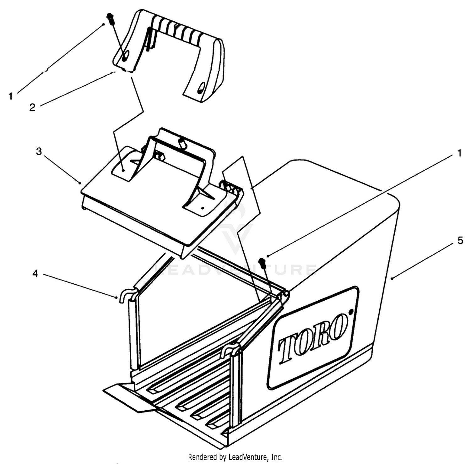 Grass Bag Assembly