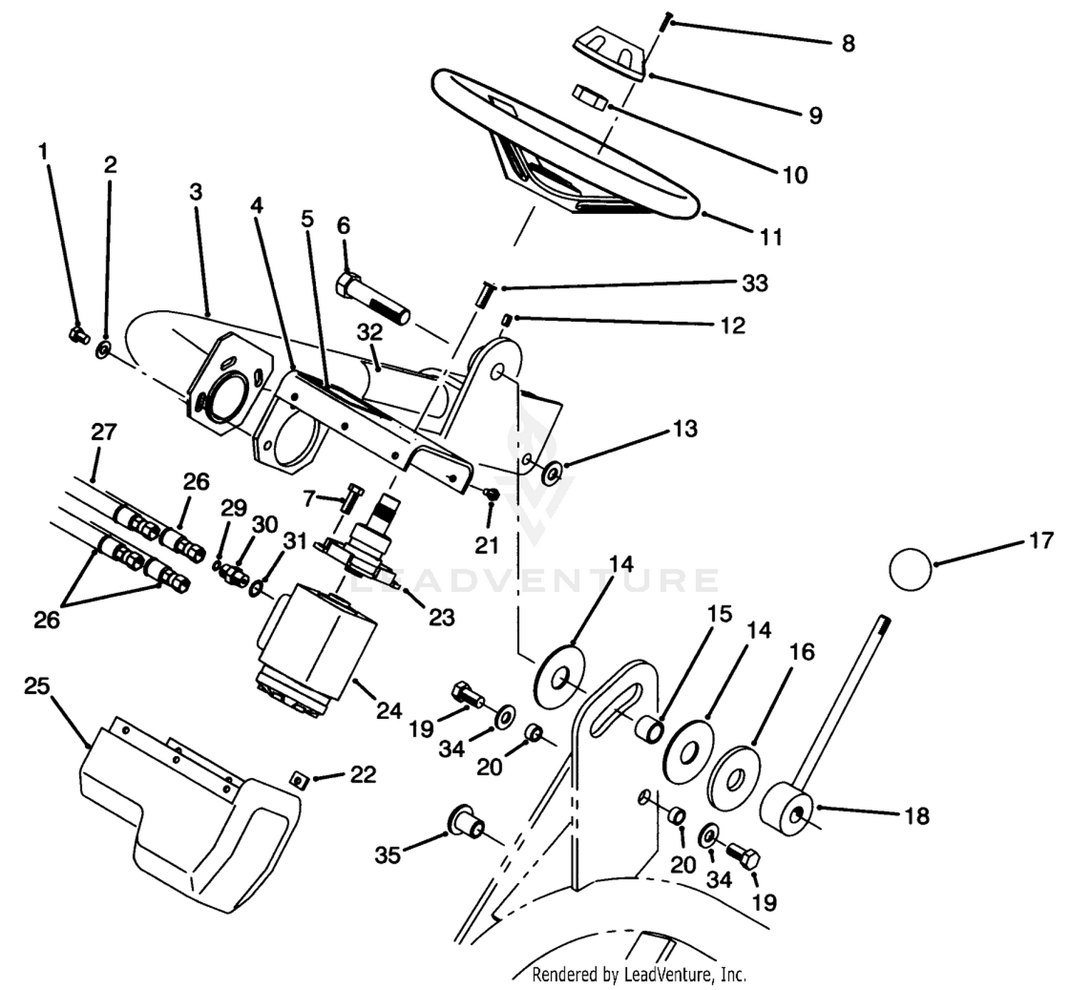 Steering Arm Assembly