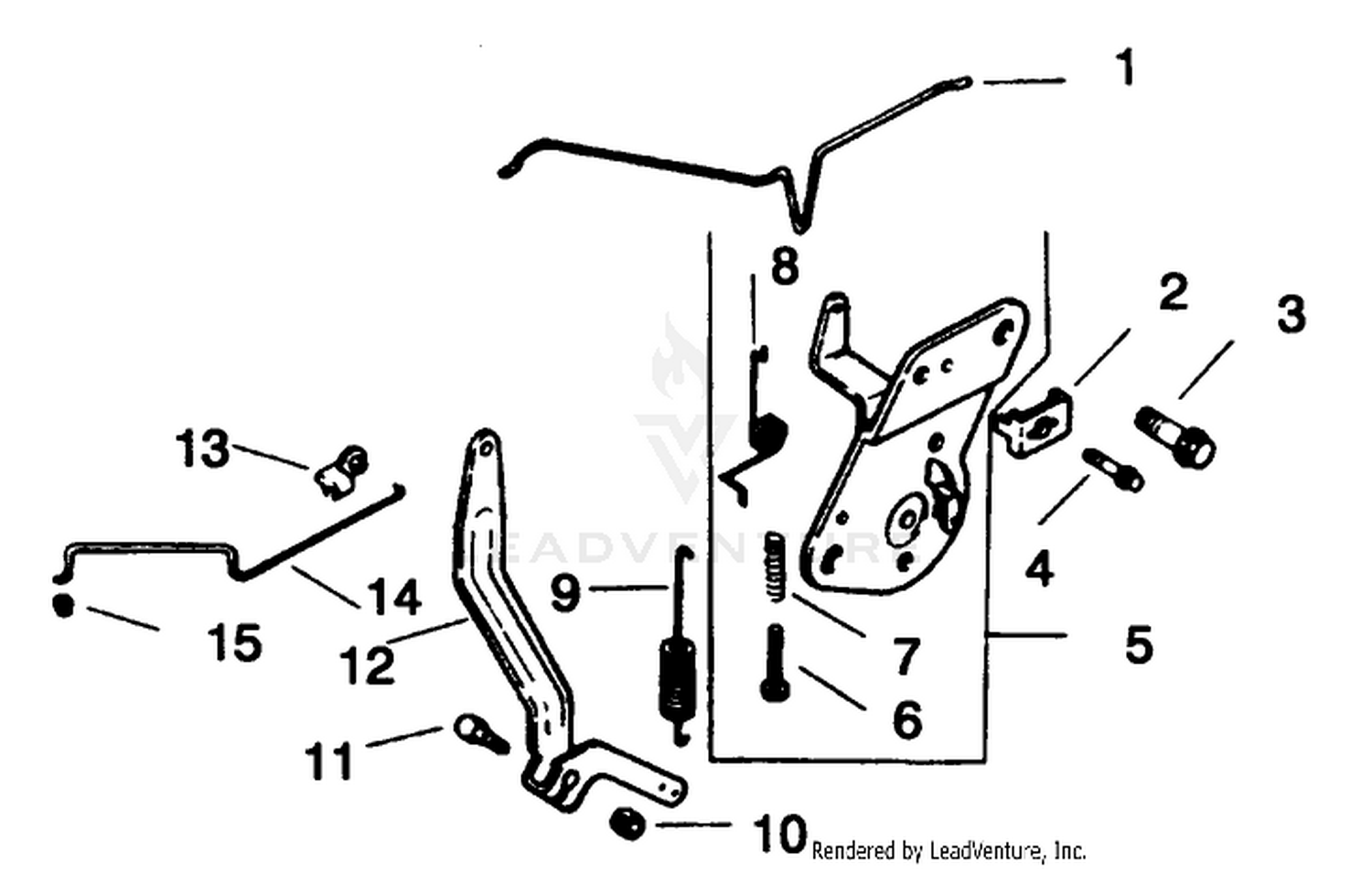 Engine Control-Engine Kohler Model No. Cv12.5t-1254